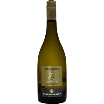 Bottle shot for 2017 Poggio Al Tesoro Solosole