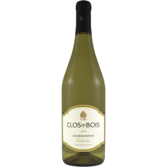 Bottle shot for 2018 Clos Du Bois Chardonnay