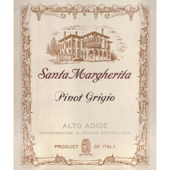2019 Santa Margherita Pinot Grigio Wine Library