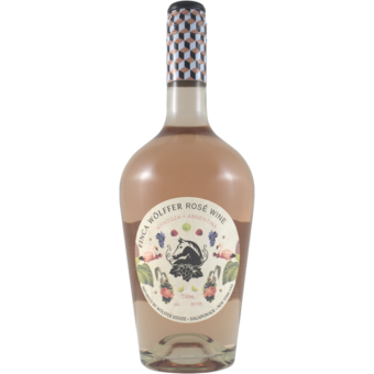 Bottle shot for 2019 Wolffer Estate Finca Wolffer Rose