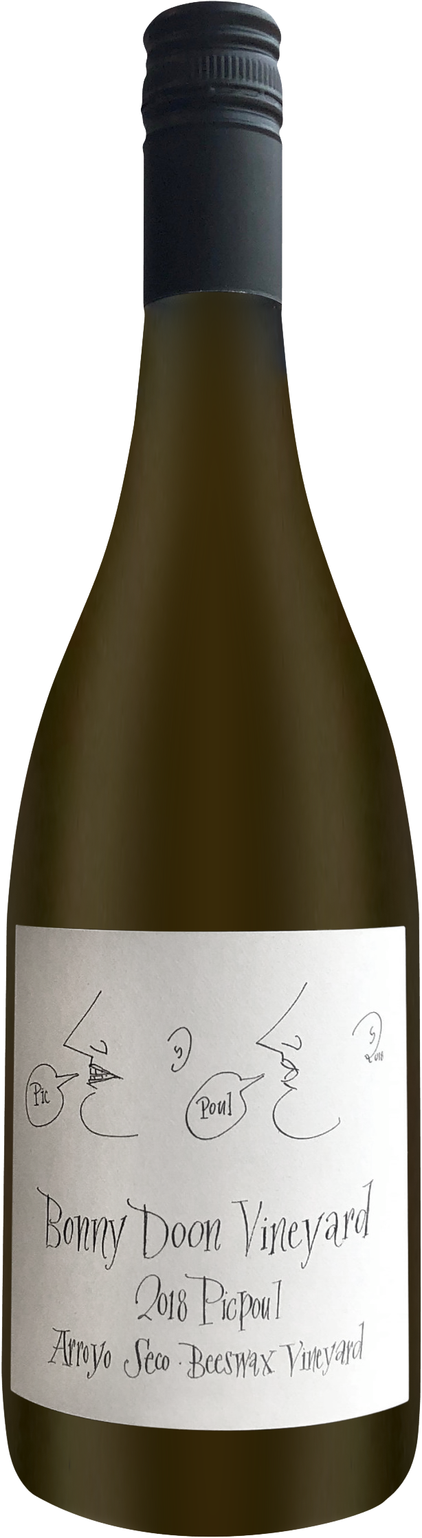 2019 Bonny Doon Vineyard Picpoul Beeswax Vineyard Arroyo Secco