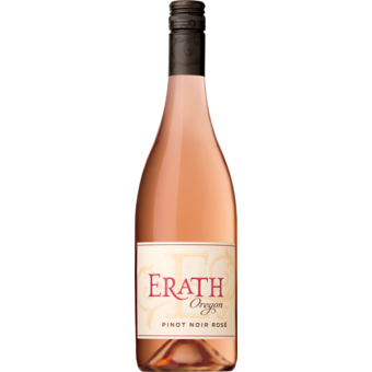 Bottle shot for 2018 Erath Rose