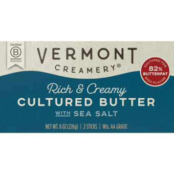 Bottle shot for  Vermont Cultured Butter Salted