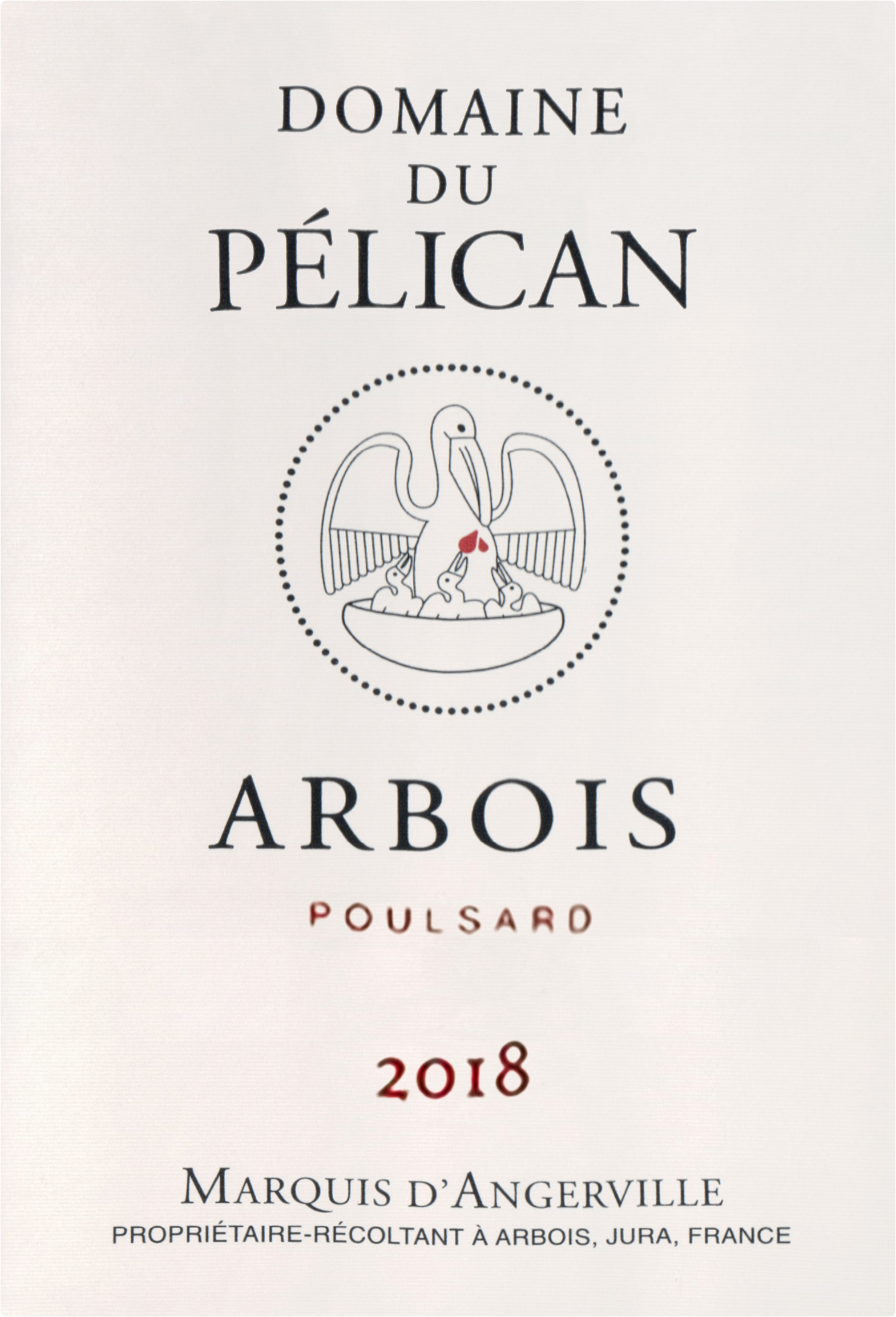 12本セットDomaine du Pélican Poulsard 2018 2018 Domaine Du Pelican Arbois Poulsard | Wine Library