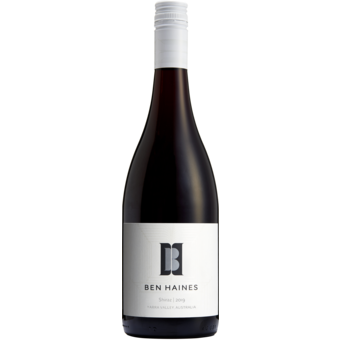 Bottle shot for 2019 Ben Haines Shiraz Yarra Valley