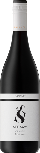 Bottle shot for 2019 See Saw Pinot Noir