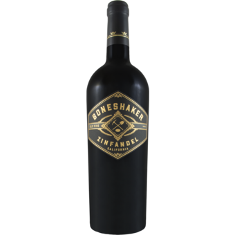 Bottle shot for 2018 Hahn Boneshaker Old Vine Zinfandel