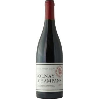 Bottle shot for 2018 D'angerville Volnay Champans 1er Cru