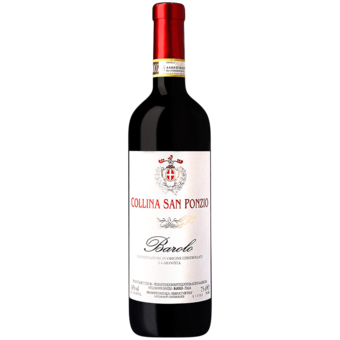 Bottle shot for 2016 San Ponzio Barolo
