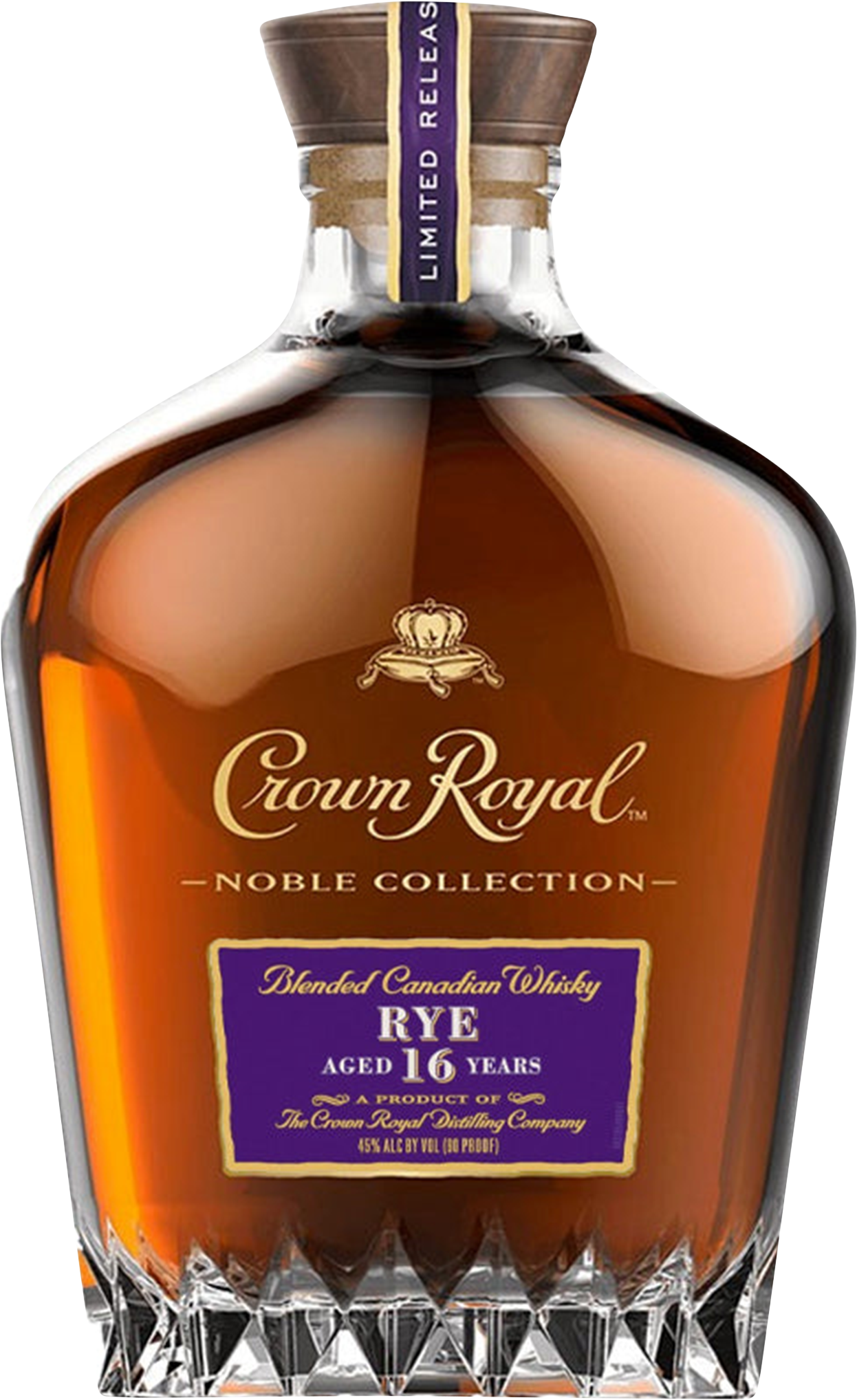 Crown Royal Canadian Whisky Noble Collection 16 Year Wine Library
