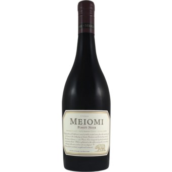Bottle shot for 2019 Meiomi Pinot Noir