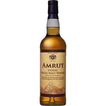 Bottle shot for  Amrut Single Malt