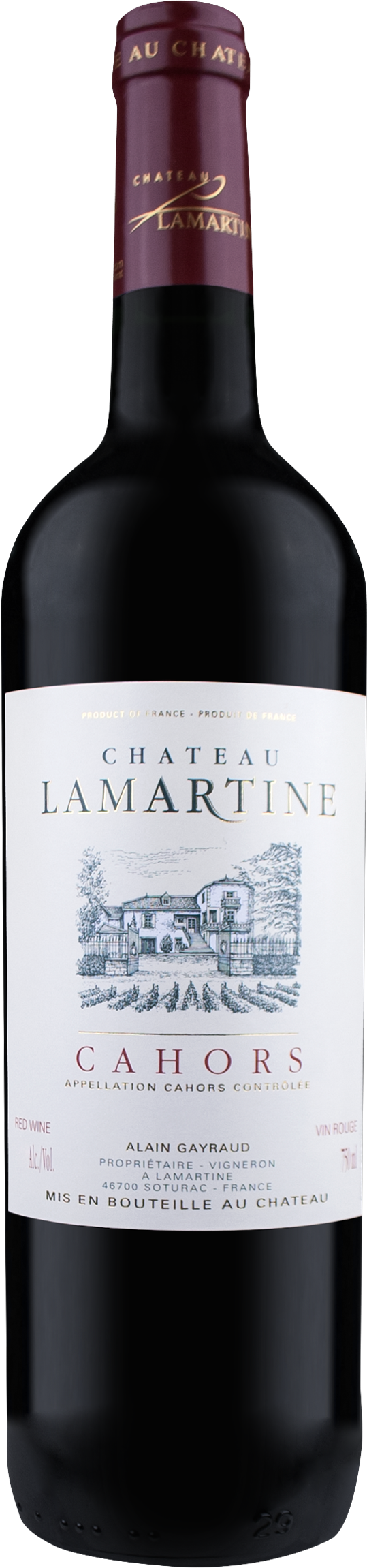 2016 Chateau Lamartine Cahors Wine Library