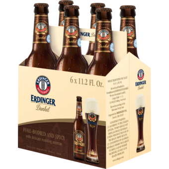 Bottle shot for  Erdinger Dunkel 6pk