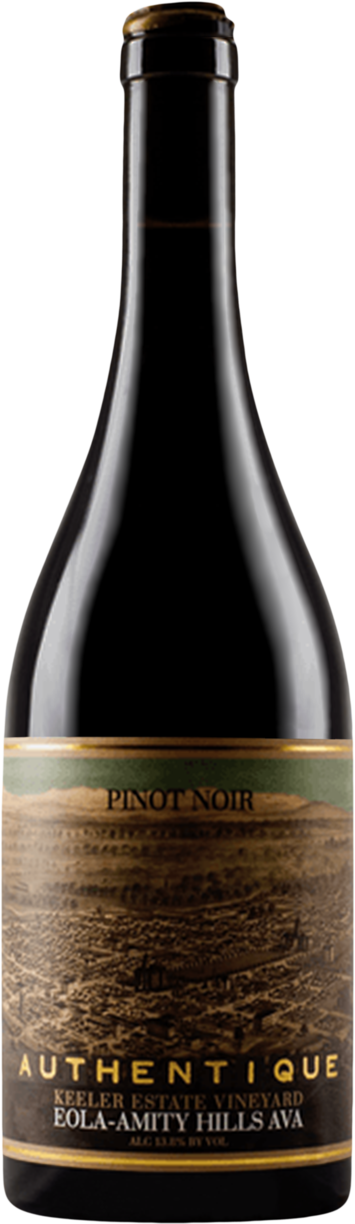 2014 Authentique Pinot Noir Keeler Estate Wine Library