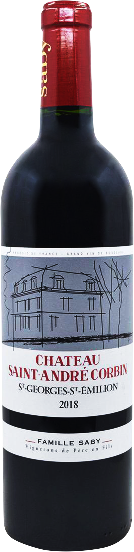 2018 Chateau St Andre Corbin (St. St. Emilion) Wine Library