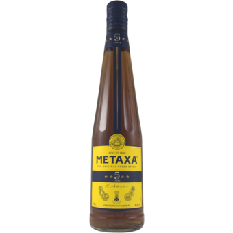 Bottle shot for  Metaxa 5 Star