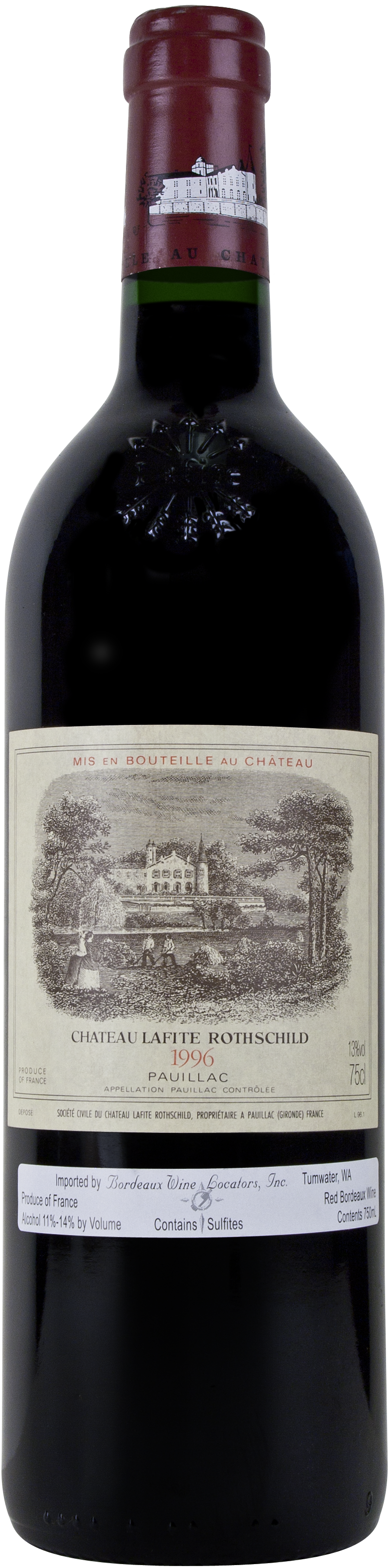 1996 Chateau Lafite Rothschild Wine Library