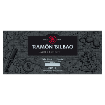 Label shot for 2015 Ramon Bilbao Rioja Limited Edition