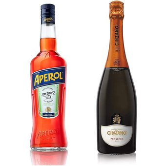 Bottle shot for  Aperol/Cinzano Prosecco 2 Pack