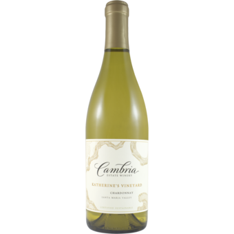 Bottle shot for 2019 Cambria Chardonnay Katherine's Vineyard