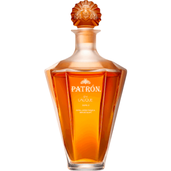 Bottle shot for  Patron Extra Anejo Lalique Series 2