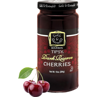 Bottle shot for  Sable & Rosenfeld Tipsy Bourbon Cherries