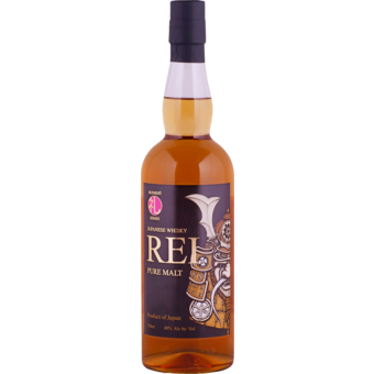 Bottle shot for  Rei Pure Malt Whiskey Bushido Series