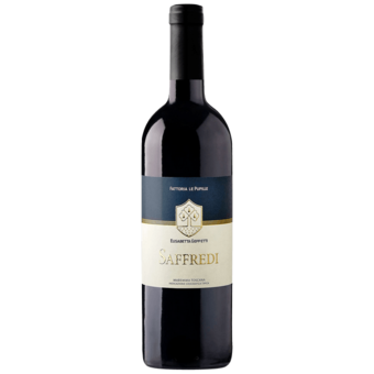 Bottle shot for 2018 Fattoria Le Pupille Saffredi