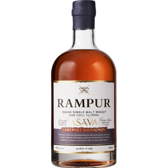 Bottle shot for  Rampur Asava Indian Single Malt