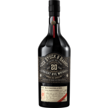 Product image for  Lock Stock & Barrel Rye Whiskey 20 Year Old