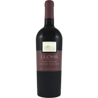 Bottle shot for 2019 J Lohr Cabernet Sauvignon