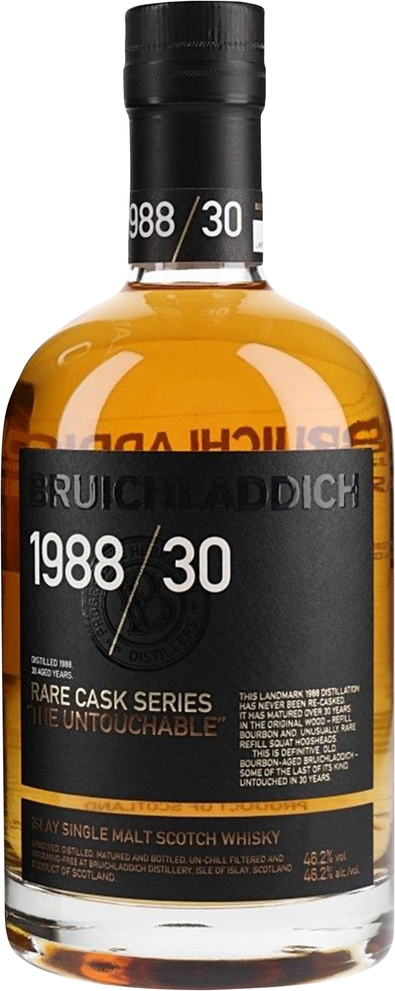 Bruichladdich 1988 30 Year Old Rare Cask Series Bourbon The