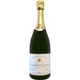 Bottle shot for  Lancelot Courtois Cramant Grand Cru Blanc De Blanc