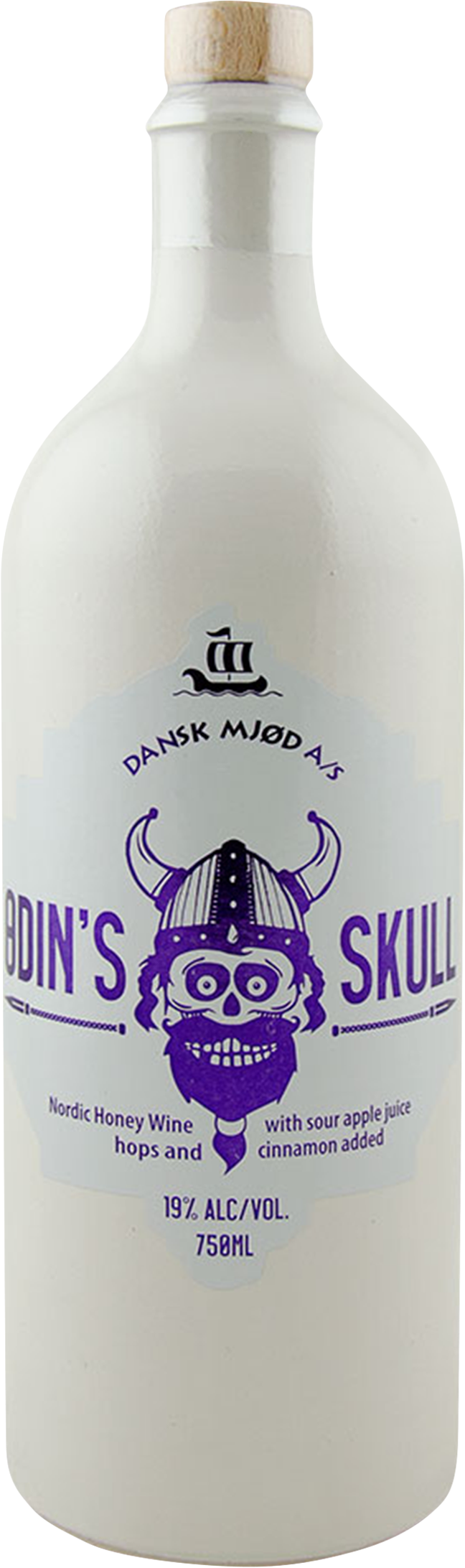 Dansk Mjod Odin's Skull Wine Library