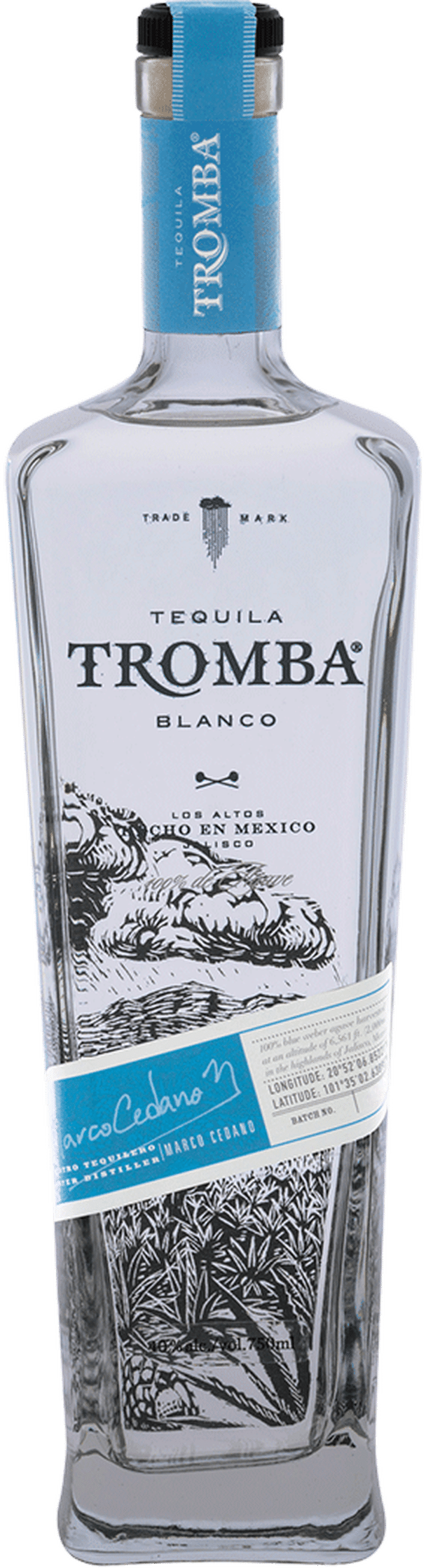 Tromba Tequila Blanco Wine Library