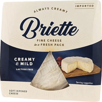 Bottle shot for  Briette Creamy/Mild Brie