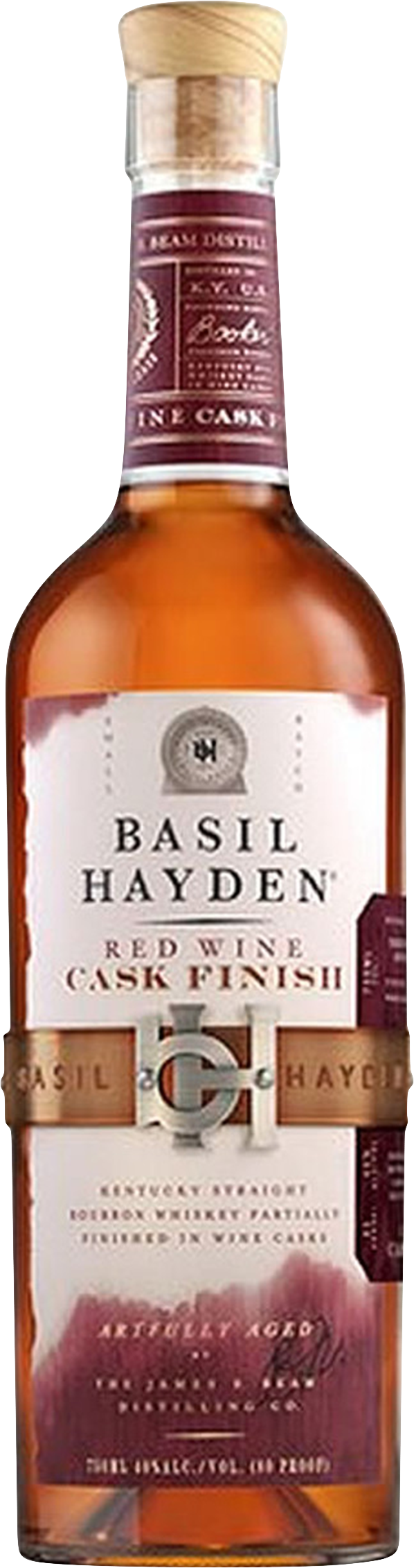 Basil Hayden Red Wine Cask Finish Bourbon Wine Library
