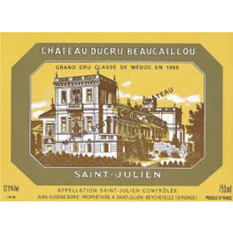 Label shot for 1996 Chateau Ducru Beaucaillou Magnum