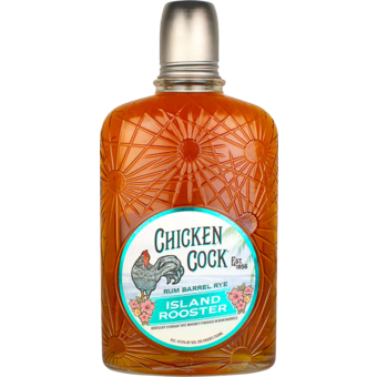 Bottle shot for  Chicken Cock Island Rooster Rum Barrel Rye