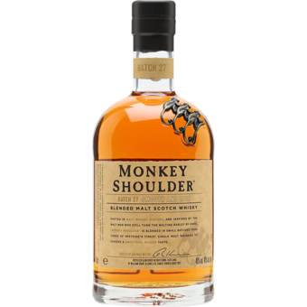 Bottle shot for  Monkey Shoulder Scotch