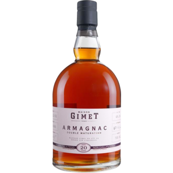 Bottle shot for  Maison Gimet 20 Year Old Armagnac