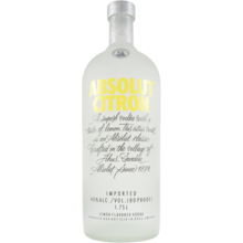 Product image for  Absolut Citron Vodka 80