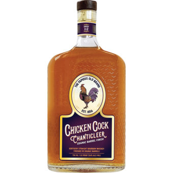 Bottle shot for  Chicken Cock Chanticleer Cognac Barrel Finish Bourbon