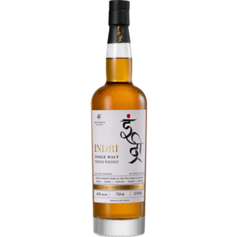 Bottle shot for  Indri Indian Single Malt Whisky