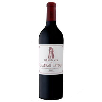Bottle shot for 2015 Chateau Latour