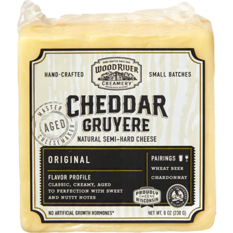 Bottle shot for  Woodriver Gruyere Cheddar