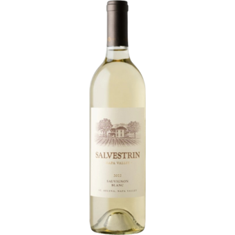 Bottle shot for 2022 Salvestrin Sauvignon Blanc Napa Valley Saint Helena