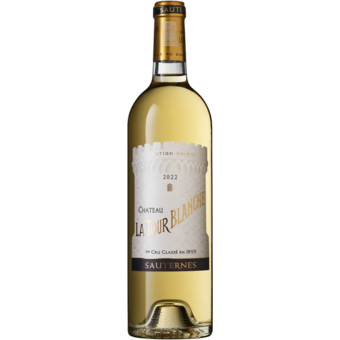 Bottle shot for 2022 Chateau La Tour Blanche Sauternes