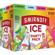 Product image for  Smirnoff Party Variety 12pk
